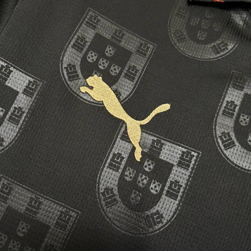 2026 Portugal Special Edition Black Shirt--3