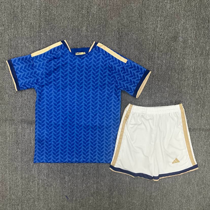 2026 Italy National Team Home Shirt Kids Size--1