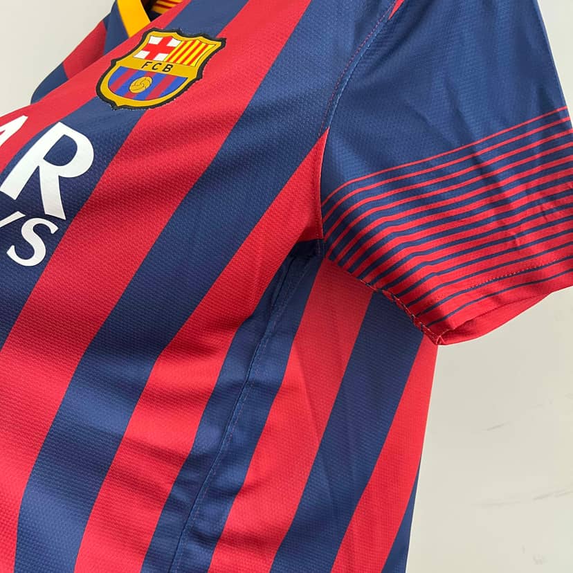2013/2014 Retro Barcelona Home Shirt--7