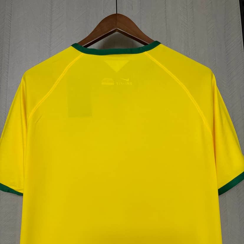 2014 Retro Brazil Home Shirt--3