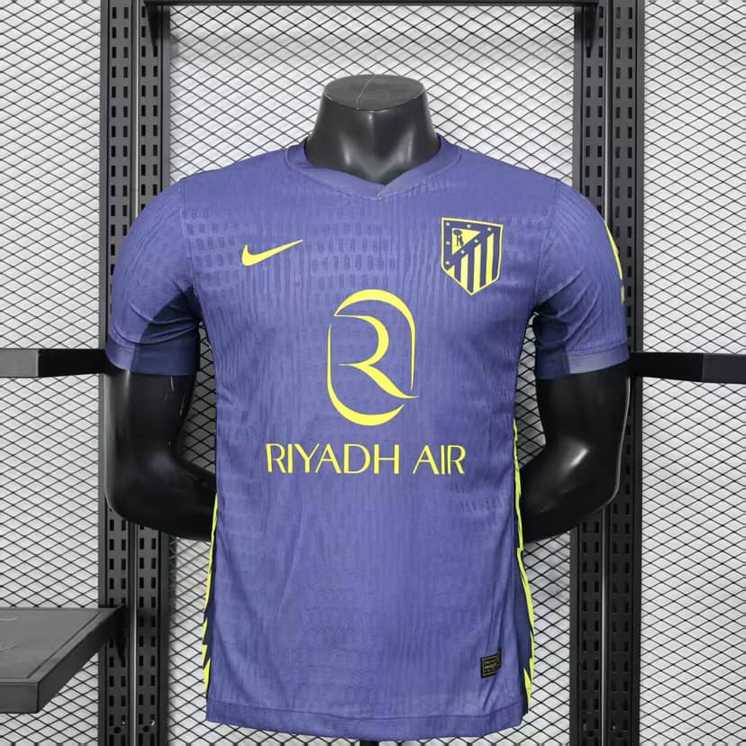 2025/2026 Player Version Atletico Madrid Away Shirt
