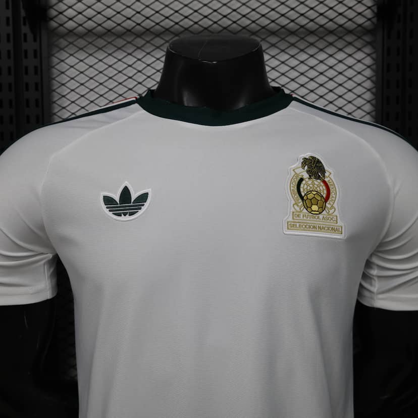 2026 Player Version Mexico National Special Edition White Shirt--2