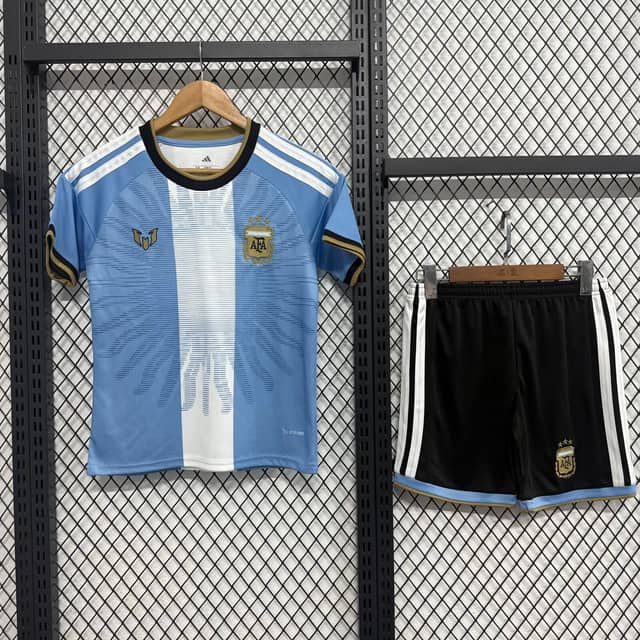 2026 Argentina National Team Collaboration Edition Shirt Kids Size