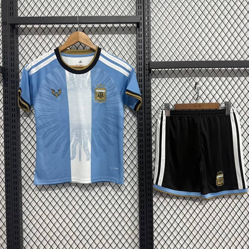 2026 Argentina National Team Collaboration Edition Shirt Kids Size