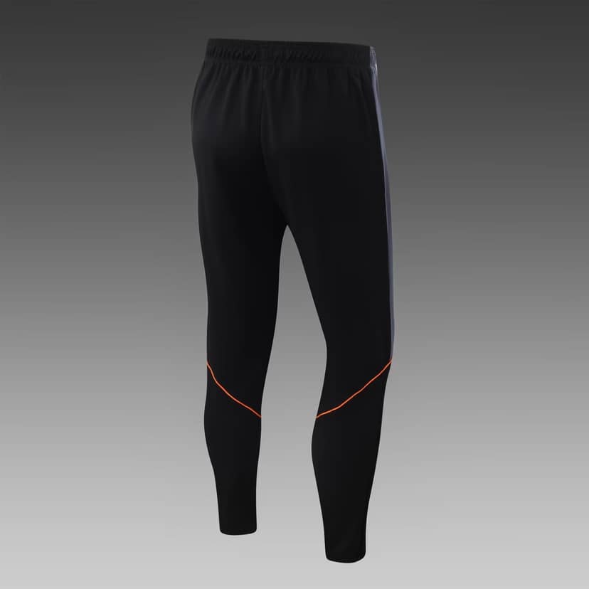 2026 Netherlands Half-Pull Training Suit Black Shirt Set--5