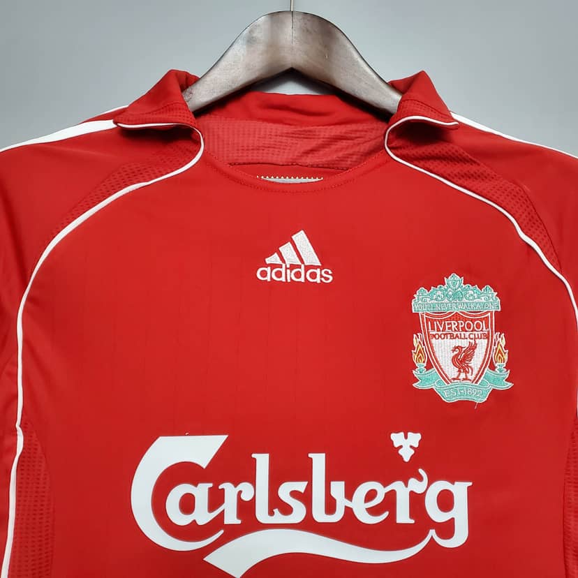 2006/2007 Retro Liverpool Shirt Home--2
