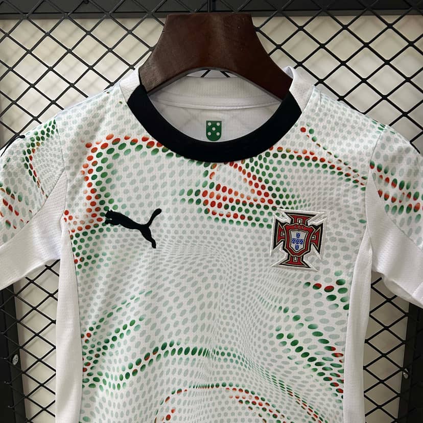 2025 Portugal Away Shirt Kids Size--2