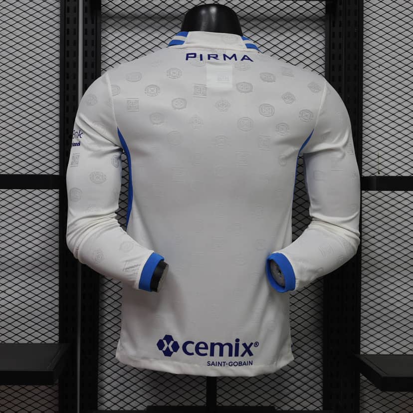 2026/2027 Player Version Long Sleeve Cruz Azul Away Jersey--1