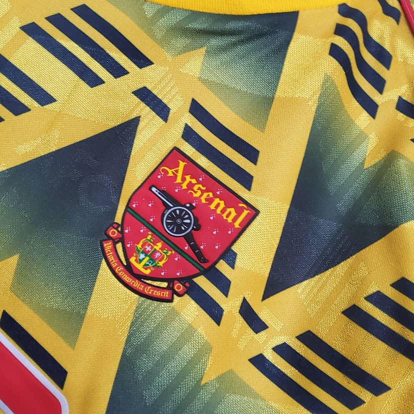 1991/1993 Retro Arsenal Away Shirt--4