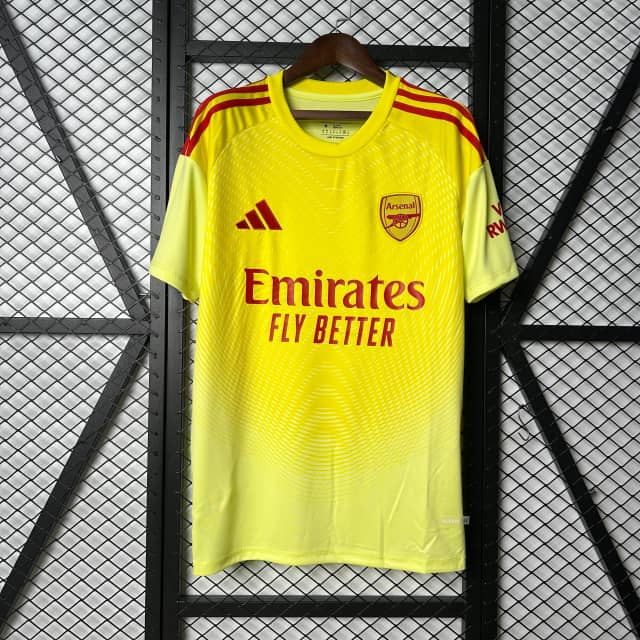 2025/2026 Arsenal Goalkeeper Yellow Shirt