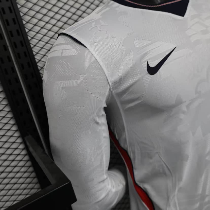 2026 Player Version Long Sleeve England Home Shirt--5