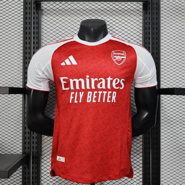 2025/2026 Player Version Arsenal Home Shirt