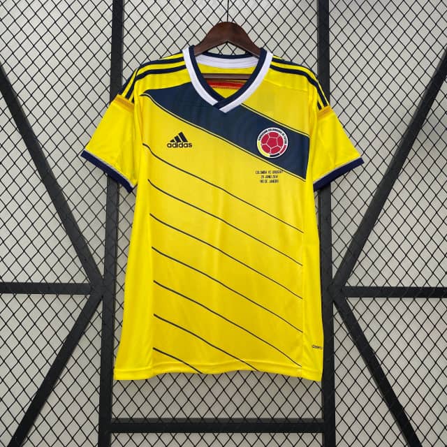 2014 Retro Colombia Home Shirt
