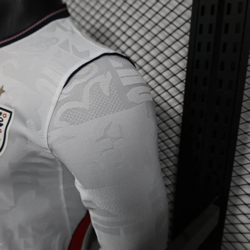 2026 Player Version Long Sleeve England Home Shirt--6