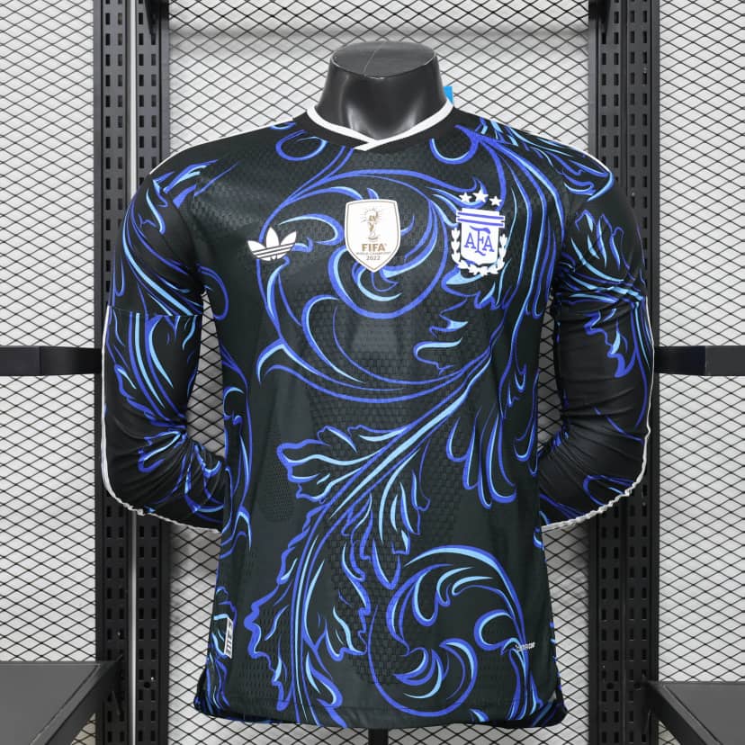 2026 Player Version Long Sleeve Argentina Away Shirt
