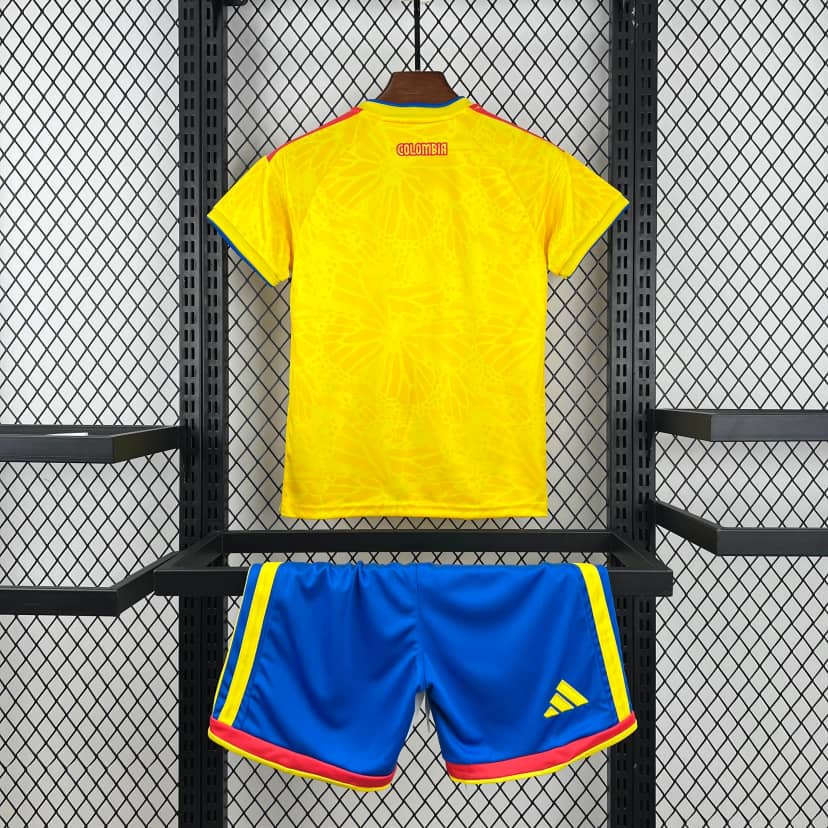 2026 Colombia Home Shirt Kids Size--1