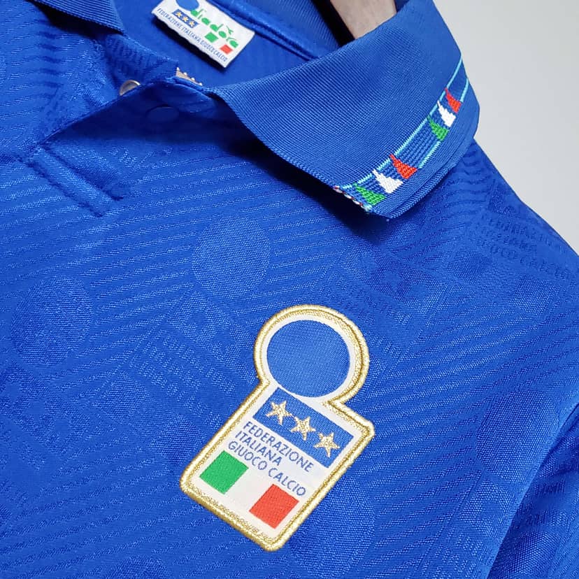1994 Retro Italy Home Shirt--5