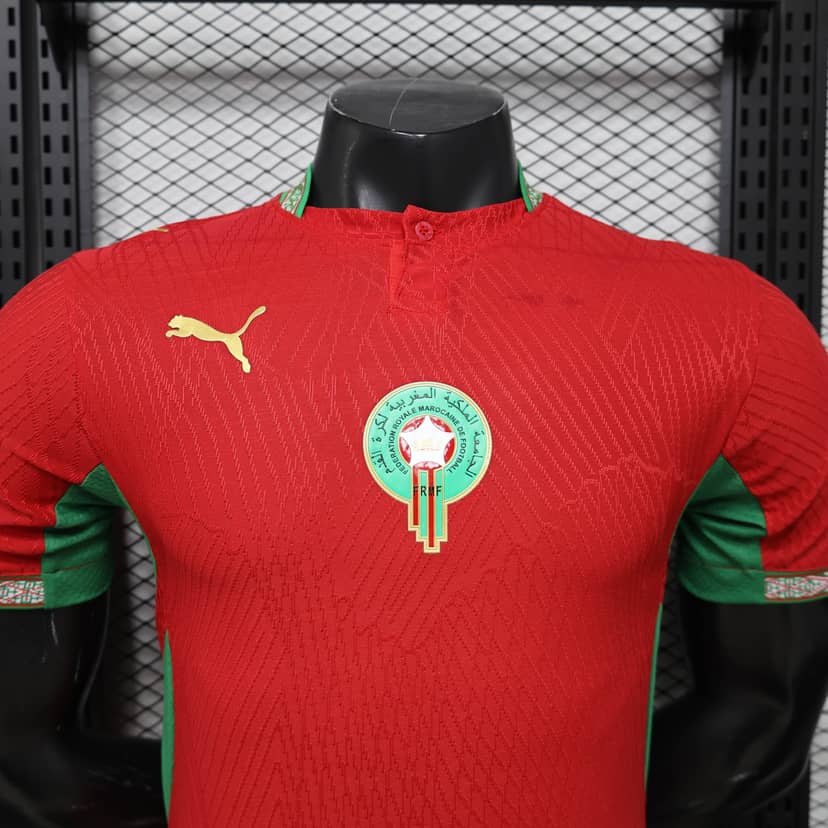 2026 Player Version Morocco National Team Home Shirt--2
