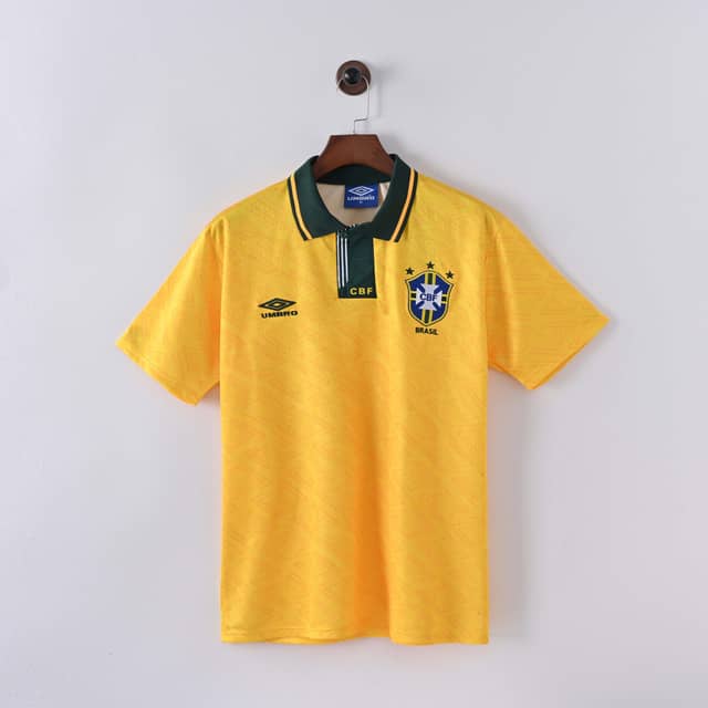 1991/1993 Retro Brazil Home Shirt
