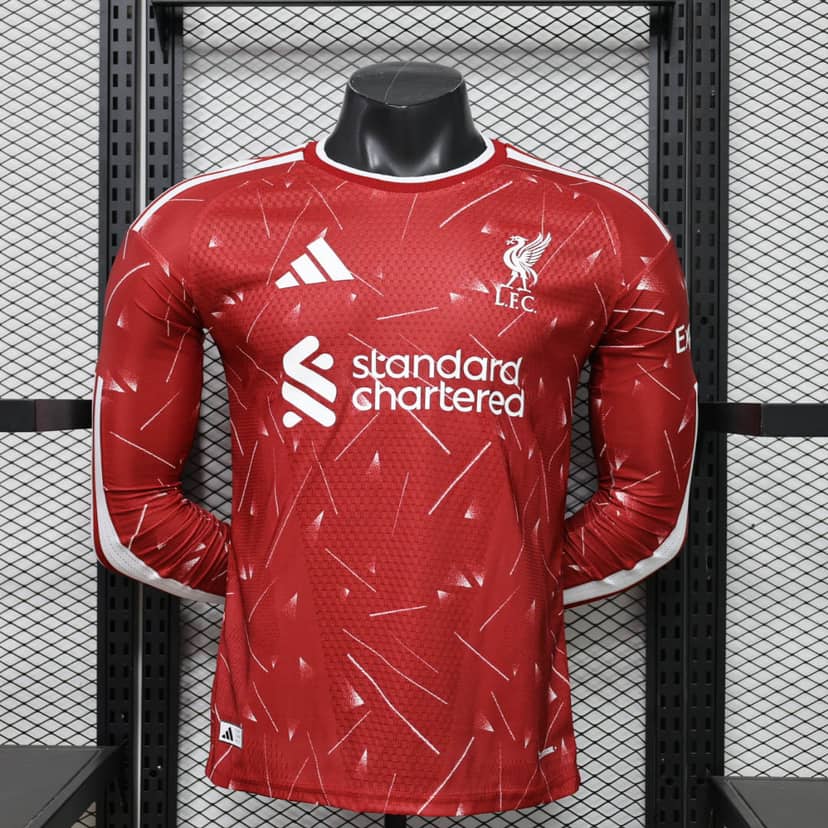 2026/2027 Player Version Long Sleeve Liverpool Home Shirt