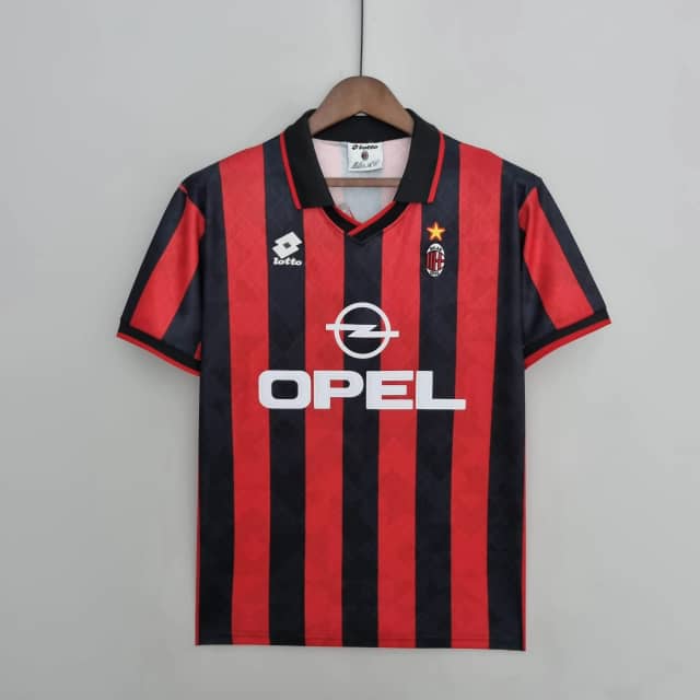 1995/1996 Retro AC Milan Home Shirt