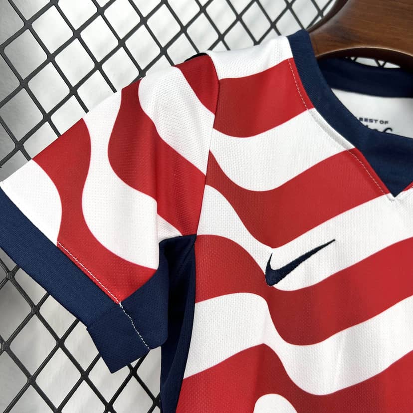 2026 United States National Team Home Shirt Kids Size--3