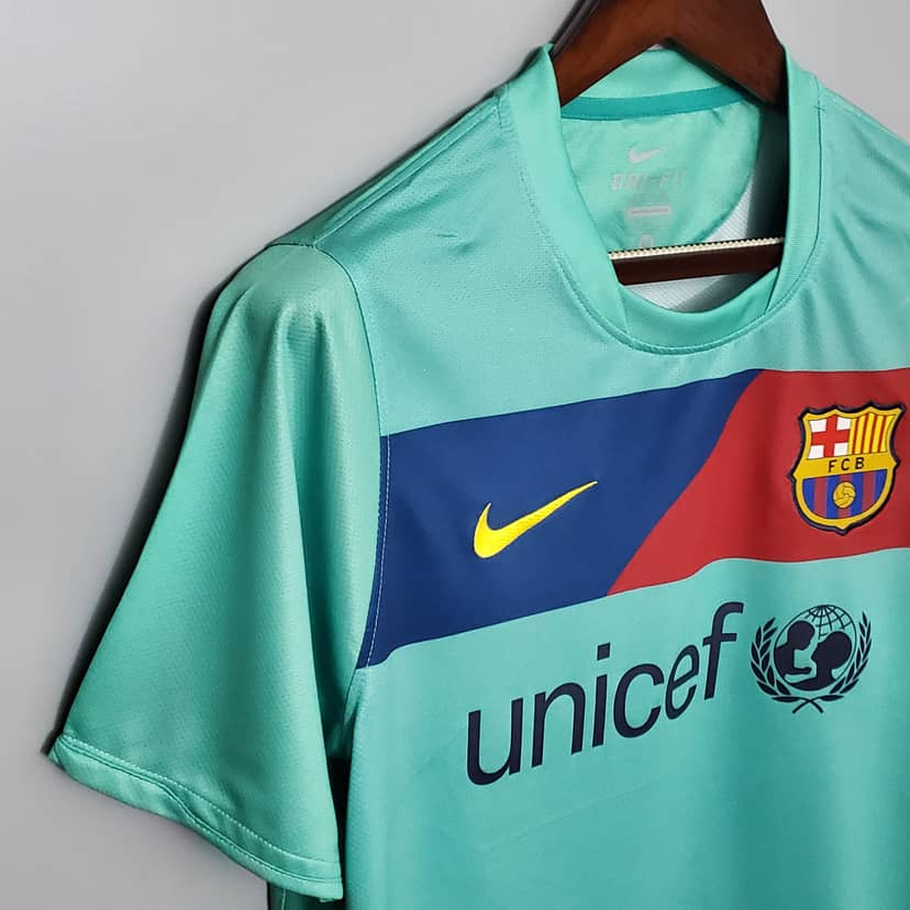 2010/2011 Retro Barcelona Away Shirt--5