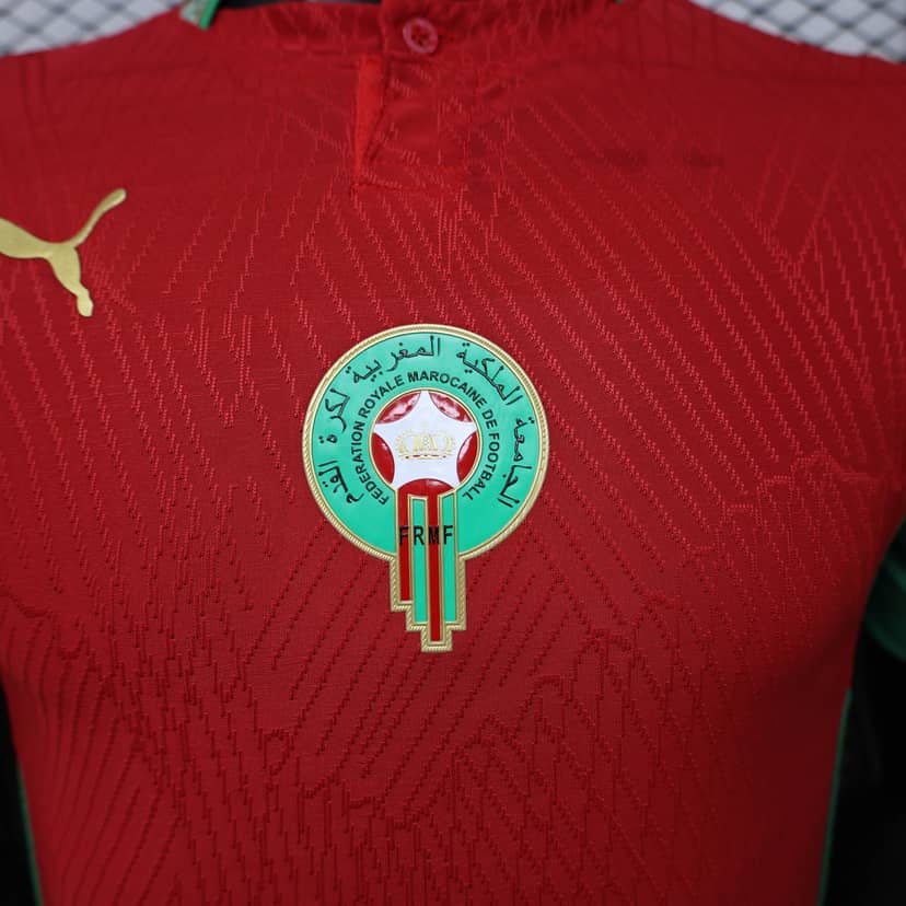 2026 Player Version Morocco National Team Home Shirt--5