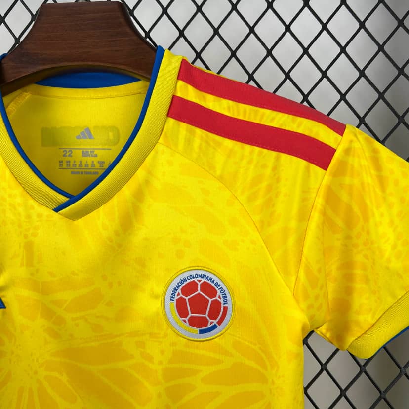2026 Colombia Home Shirt Kids Size--4