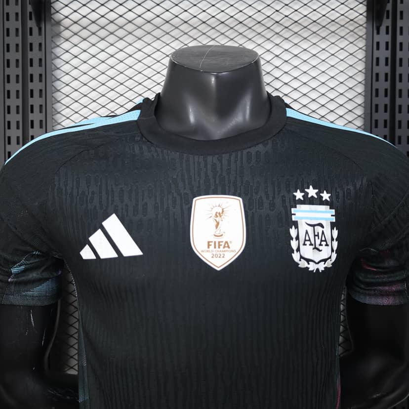2026 Player Version Argentina National Team Goalkeeper Black Shirt--2