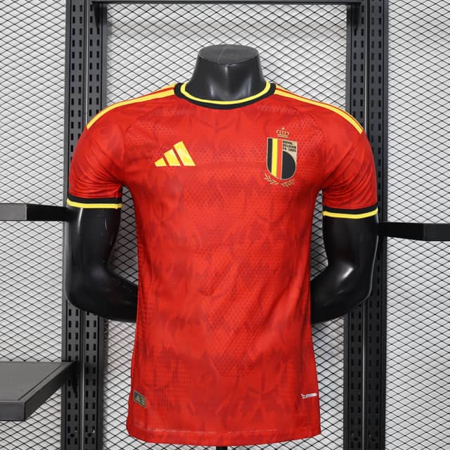 2026 Player Version Belgium National Team Home Shirt
