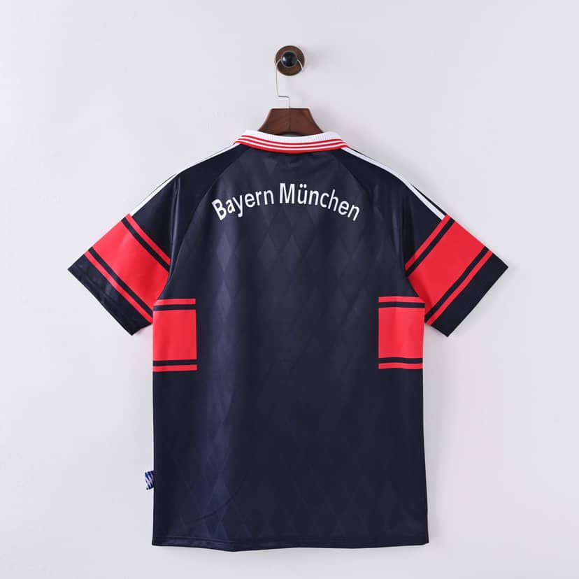 1997/1999 Retro Bayern Munich Home Jersey--1