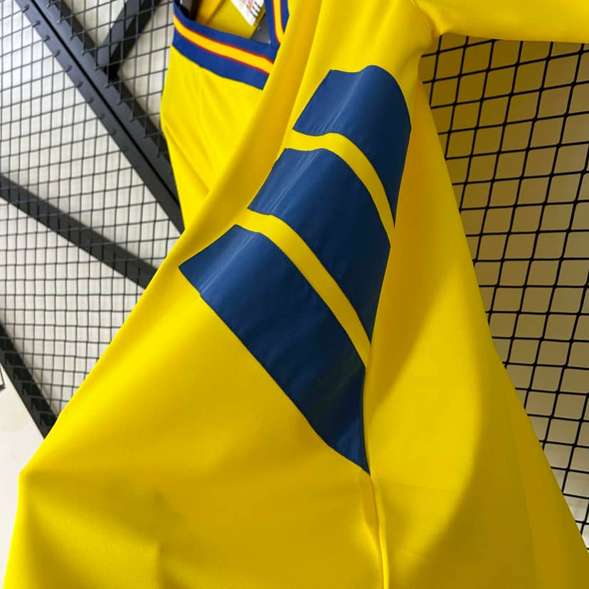 1994 Retro Sweden Home Shirt--5
