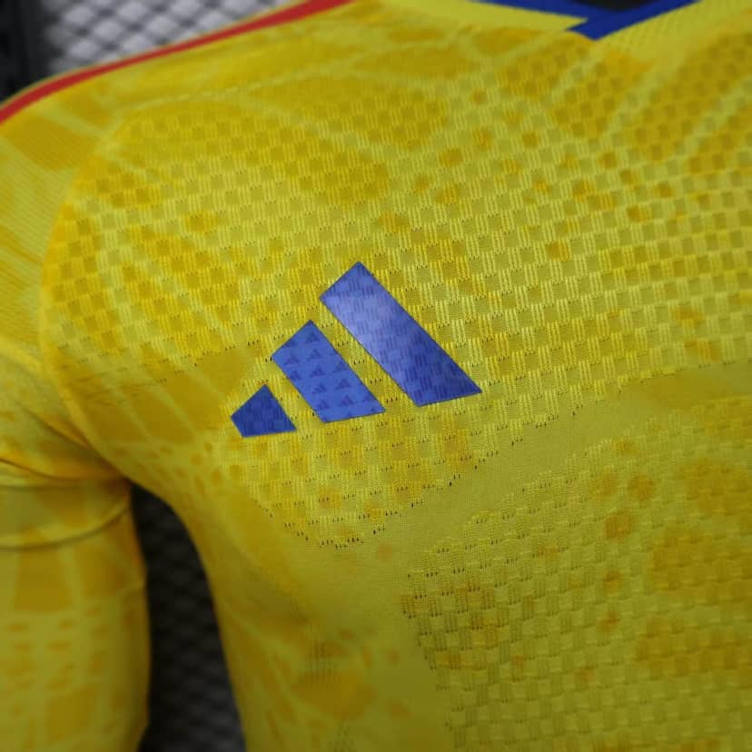 2026 Player Version Long Sleeve Colombia Home Shirt--4
