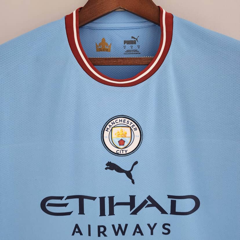 2022/2023 Manchester City Home Shirt--2