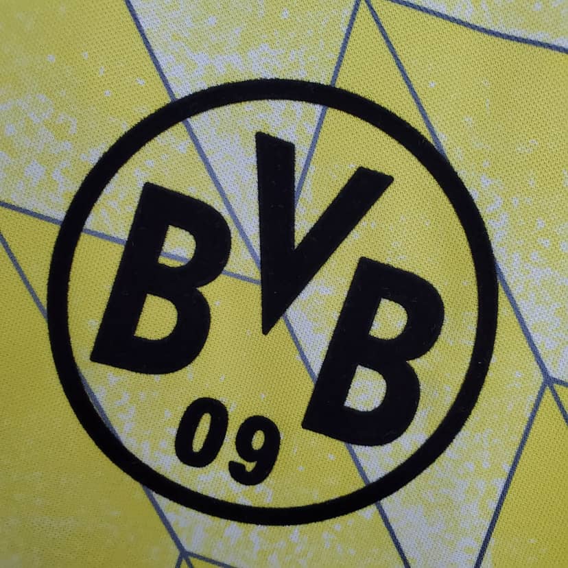 1988/1989 Retro Dortmund Home Shirt--4