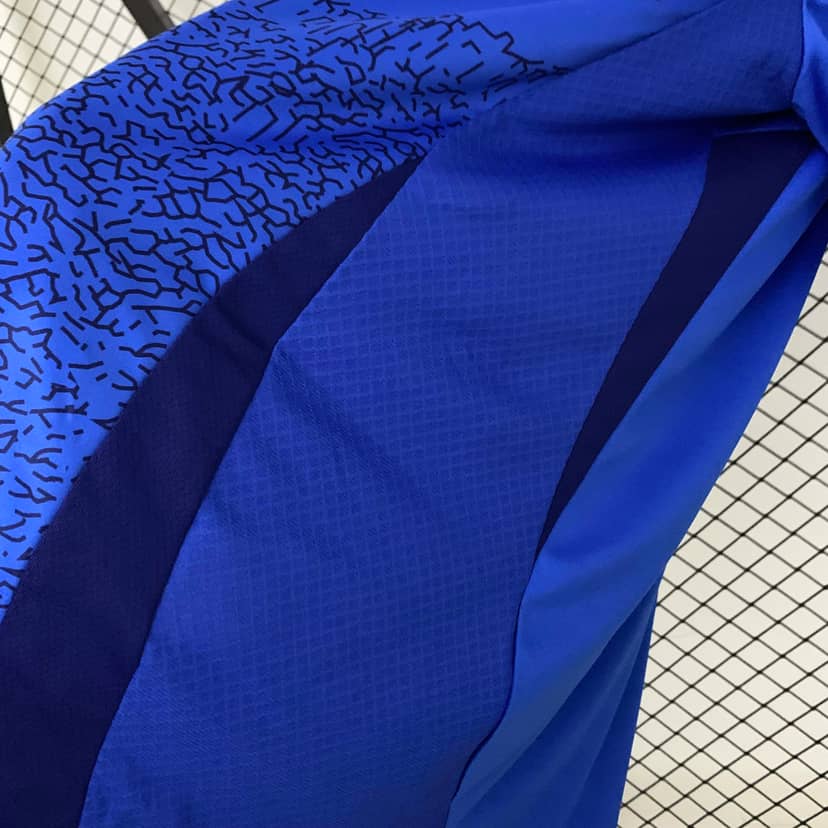 2025 Brazil Special Edition Jesus blue Shirt--7