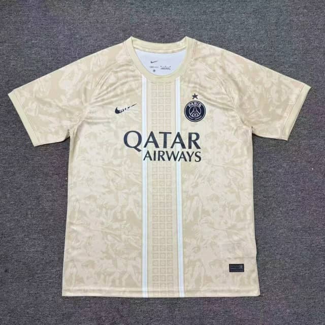 2026/2027 Psg Paris Saint-Germain Training Beige Shirt