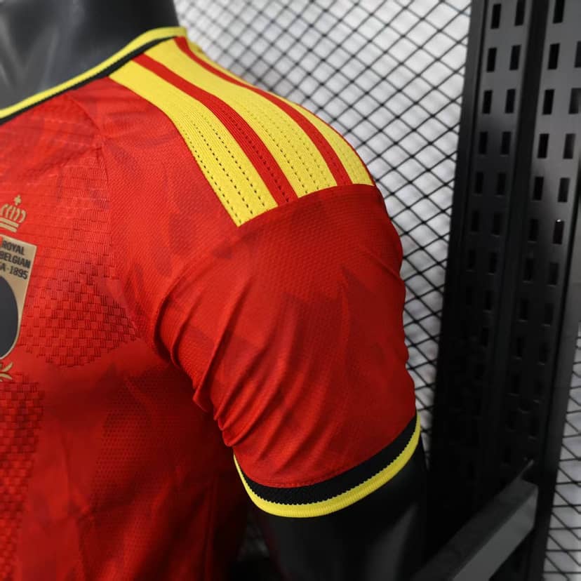 2026 Player Version Belgium National Team Home Shirt--6