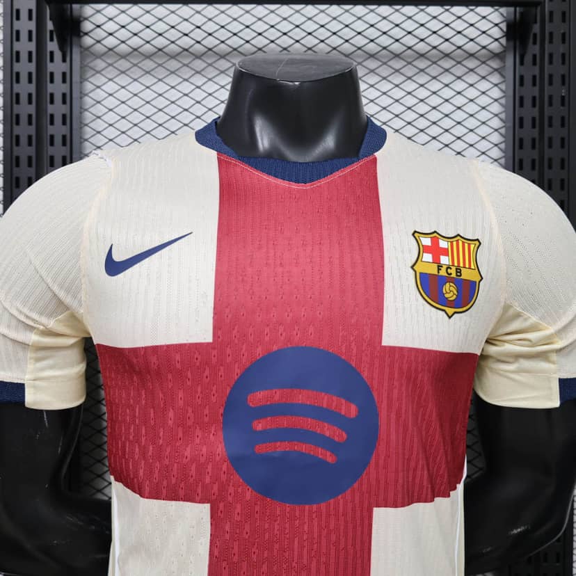2026/2027 Player Version Barcelona Fourth Away Shirt--2