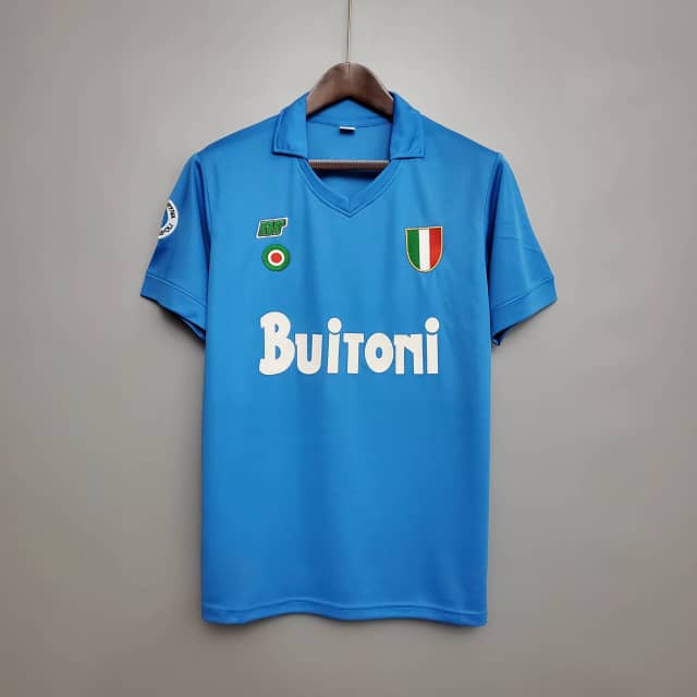 1987/1988 Retro Napoli Home Jersey