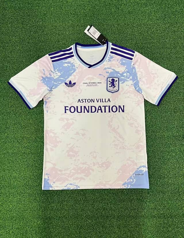 2025/2026 Aston Villa Third Away Europa League Final Shirt