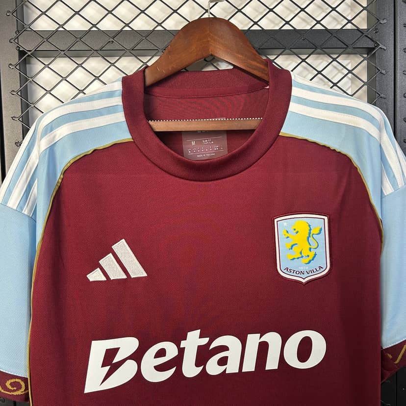 2025/2026 Aston Villa Home Shirt--2