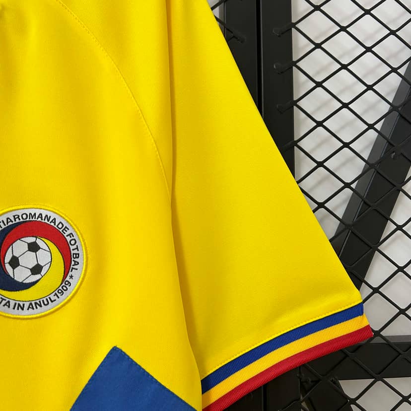 1994 Retro Romania National Team Home Shirt--6