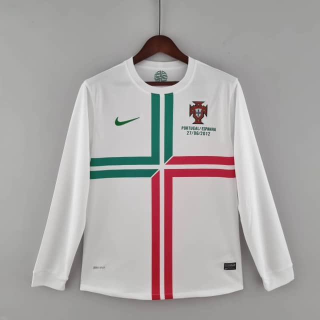 2012 Retro Long Sleeve Portugal Away Shirt