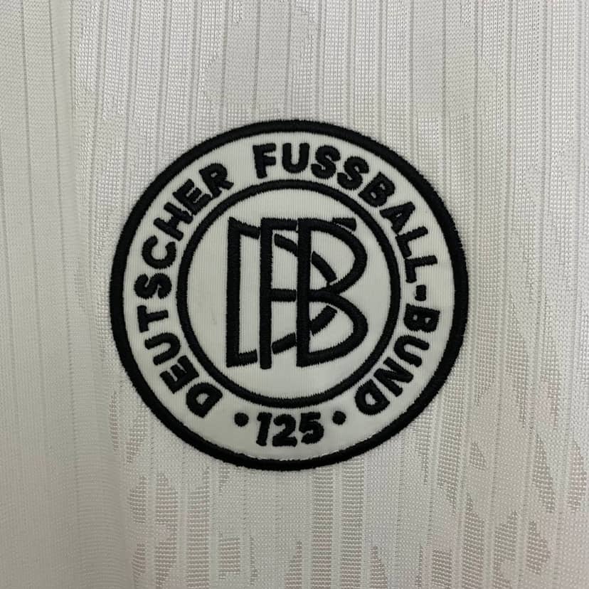 2025 Germany 125th Anniversary Edition Home White Shirt--4