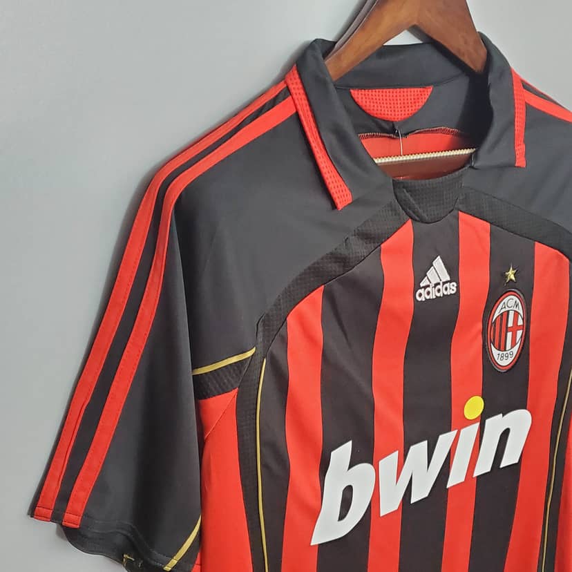2006/2007 Retro AC Milan Home Shirt--4