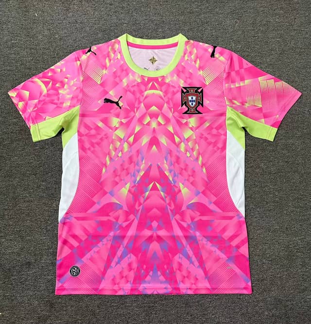 2026 Portugal Goalkeeper Pink Shirt