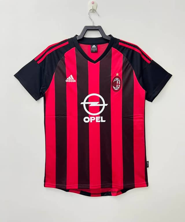 2002/2003 Retro AC Milan Home Shirt