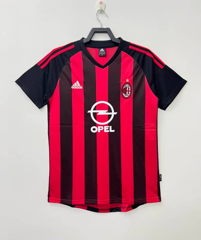 2002/2003 Retro AC Milan Home Shirt